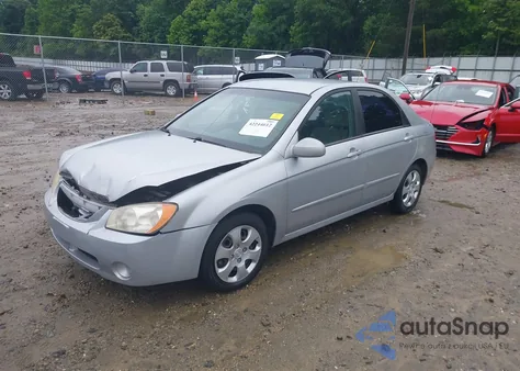 2006 Kia Spectra Ex/Lx/Sx from USA, damaged, VIN KNAFE121265340380